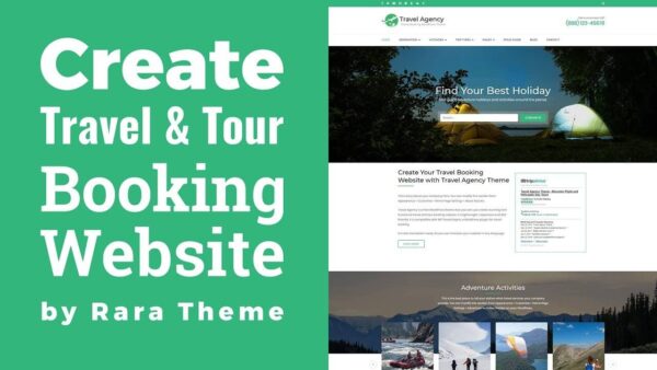 Travel Agency WordPress Theme - Image 2